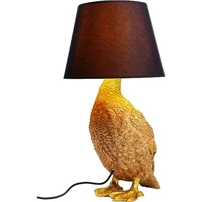 Kare Design Tischleuchte Animal Duck, Gold/Braun, 53x31x31 cm, Tischlampe, Nachttischlampe, Schreibtischlampe, Enten Motiv, Leuchtmittel nicht inklusive, Wohnzimmer Kare Design Tischleuchte Animal Duck, Gold/Braun, 53x31x31 cm, Tischlampe, Nachttischlampe, Schreibtischlampe, Enten Motiv, Leuchtmittel nicht inklusive, Wohnzimmer