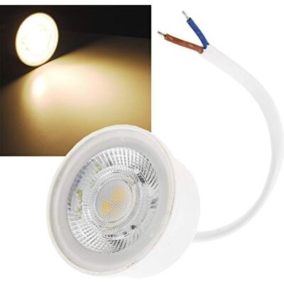 ChiliTec LED Modul flach Ersatz für GU10 Leuchtmittel 230V 5Watt 370Lumen Ø50x24mm 38° Lampe für Einbaustrahler Deckenspots Einbauleuchten Warmweiß ChiliTec LED Modul flach Ersatz für GU10 Leuchtmittel 230V 5Watt 370Lumen Ø50x24mm 38° Lampe für Einbaustrahler Deckenspots Einbauleuchten Warmweiß