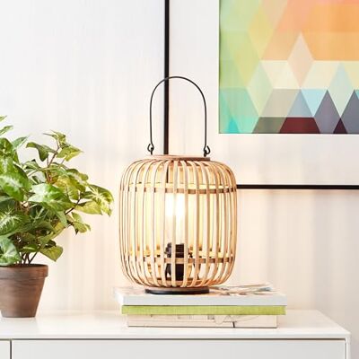 Lightbox dekorative Tischlampe Tischleuchte im Nature-Style mit dekorative Tischlampe Tischleuchte im Nature-Style mit Tragegriff & Schalter Leuchte in Holz Optik für E27 Leuchtmittel Lightbox dekorative Tischlampe Tischleuchte im Nature-Style mit dekorative Tischlampe Tischleuchte im Nature-Style mit Tragegriff & Schalter Leuchte in Holz Optik für E27 Leuchtmittel