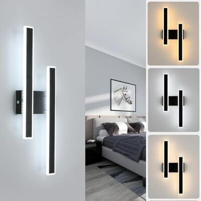 Comely Wandleuchte Innen Modern 32W Lange Wandlampe LED, 3000K/4500K/6500K Comely Wandleuchte Innen Modern 32W Lange Wandlampe LED, 3000K/4500K/6500K