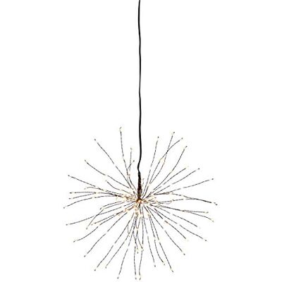 Star Trading Star 710-01 3D-LED-Hängestern "Firework", Metall, Schwarz, 26 x 26 x 26 cm Star Trading Star 710-01 3D-LED-Hängestern "Firework", Metall, Schwarz, 26 x 26 x 26 cm