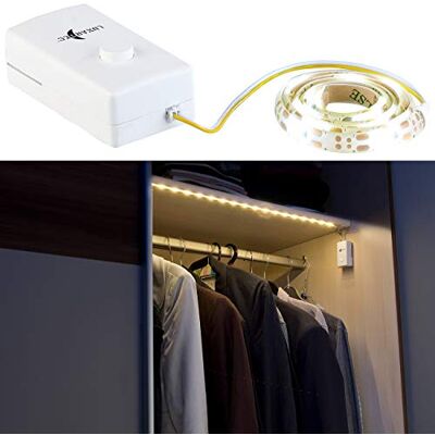 Lunartec Leiste Batterie: Indoor-LED-Streifen, 18 LEDs, Schalter, Batteriebetrieb, 160 lm, 60 cm (mit Batterie und Schalter, Mini mit und, Band) Lunartec Leiste Batterie: Indoor-LED-Streifen, 18 LEDs, Schalter, Batteriebetrieb, 160 lm, 60 cm (mit Batterie und Schalter, Mini mit und, Band)