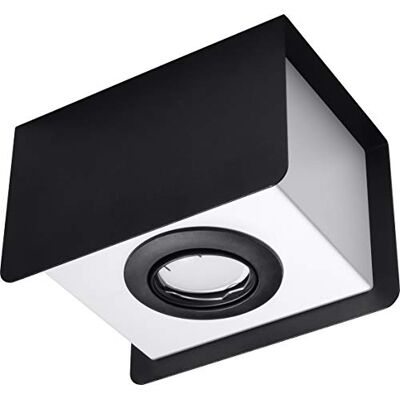 SOLLUX lighting MIALUX Moonster Wandlampe Wandleuchte Innen Weiß Rechteckig 2 x G9 bis max. 40W 230V IP20 Wohnzimmer Schlafzimmer Treppenhaus Flur Energieklasse A++ SOLLUX lighting MIALUX Moonster Wandlampe Wandleuchte Innen Weiß Rechteckig 2 x G9 bis max. 40W 230V IP20 Wohnzimmer Schlafzimmer Treppenhaus Flur Energieklasse A++