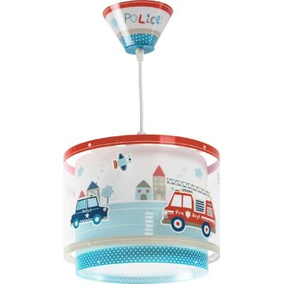 Dalber Lampe kinderzimmer, kinderlampe Pendelleuchte Hängelampe, Deckenleuchte Kinder, Deckenlampe kinderzimmer, Police Polizei Autos, 60612M, E27, Rosa Dalber Lampe kinderzimmer, kinderlampe Pendelleuchte Hängelampe, Deckenleuchte Kinder, Deckenlampe kinderzimmer, Police Polizei Autos, 60612M, E27, Rosa