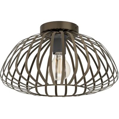 EGLO ESPINAL - Deckenleuchte - Elegantes Bronze-Gebürstet - Für Wohnzimmer, Essbereiche, Flure EGLO ESPINAL - Deckenleuchte - Elegantes Bronze-Gebürstet - Für Wohnzimmer, Essbereiche, Flure