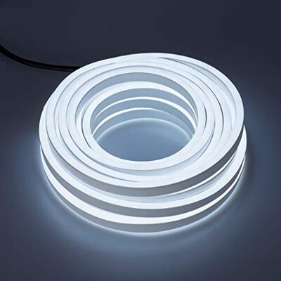 hellum LED Neon Lichtschlauch weiß / 1200 LEDs / 10 m/innen & außen/Zuleitung 1,5 m 416046 hellum LED Neon Lichtschlauch weiß / 1200 LEDs / 10 m/innen & außen/Zuleitung 1,5 m 416046