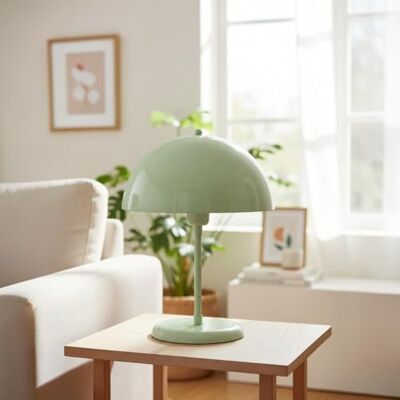 bamyum lipeo pilz lampe Minzgrün, Tischleuchte Pilz mit Kabel, Pilzlampen Metall Ø26 cm, Nachttischlampe, Tischlampe, Retro Table Lamp bamyum lipeo pilz lampe Minzgrün, Tischleuchte Pilz mit Kabel, Pilzlampen Metall Ø26 cm, Nachttischlampe, Tischlampe, Retro Table Lamp