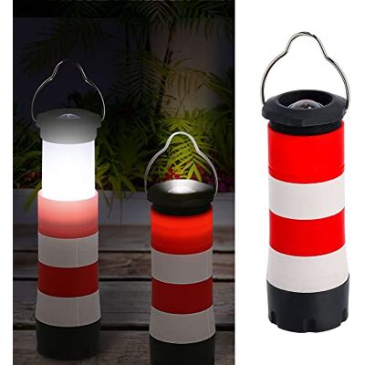 Cepewa 3in1 Taschenlampe Leuchtturm │ Multifunktionslampe Tischlampe Hängelampe │ Lampe ausziehbar Zoomfunktion (1 x Taschenlampe Leuchtturm) Cepewa 3in1 Taschenlampe Leuchtturm │ Multifunktionslampe Tischlampe Hängelampe │ Lampe ausziehbar Zoomfunktion (1 x Taschenlampe Leuchtturm)