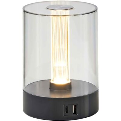 Northpoint LED Tischleuchte Tischlampe mit Touch-Taste Dimmfunktion Farbwechsel Ladeports Memoryfunktion Abschaltautomatikfinktion (Glühdraht Grau) Northpoint LED Tischleuchte Tischlampe mit Touch-Taste Dimmfunktion Farbwechsel Ladeports Memoryfunktion Abschaltautomatikfinktion (Glühdraht Grau)