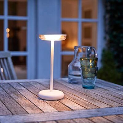 Northpoint LED Design Akku Tischlampe Slim dimmbar für Innen und Außen mit 1800 mAh Akku (weiß) Northpoint LED Design Akku Tischlampe Slim dimmbar für Innen und Außen mit 1800 mAh Akku (weiß)