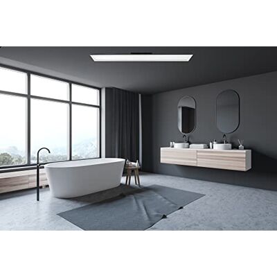 Trango Deckenleuchte 3024 dimmbar *JOY* Deckenlampe 24 Watt LED Modul 2600 Lumen 4000K Neutralweiß – Wandlampe, Panel, Wohnzimmer-Lampe, Deckenpanel, Bürodeckenlampe Trango Deckenleuchte 3024 dimmbar *JOY* Deckenlampe 24 Watt LED Modul 2600 Lumen 4000K Neutralweiß – Wandlampe, Panel, Wohnzimmer-Lampe, Deckenpanel, Bürodeckenlampe