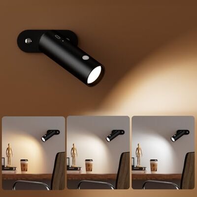 EMKE Schreibtischlampe LED Tischlampe Dimmbar, 5-in-1 Magnetisches Licht 360° Verstellbar, Nachttischlampe 3 Helligkeitsstufen, Tischleuchte Leselicht Schreibtisch Lampe für Kinder, Schwarz EMKE Schreibtischlampe LED Tischlampe Dimmbar, 5-in-1 Magnetisches Licht 360° Verstellbar, Nachttischlampe 3 Helligkeitsstufen, Tischleuchte Leselicht Schreibtisch Lampe für Kinder, Schwarz