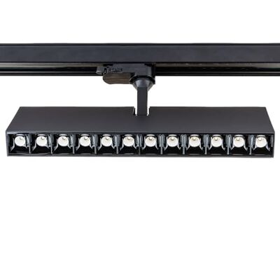 INNOVATE 3 Phasen LED Strahler Rasterleuchte, 35W, 45°, 3000K 3Phasen Spots schwarz LED Schienenstrahler Deckenstrahler Schienensystem Lampen 3 Phasen Schiene Spot Rasterleuchte WW INNOVATE 3 Phasen LED Strahler Rasterleuchte, 35W, 45°, 3000K 3Phasen Spots schwarz LED Schienenstrahler Deckenstrahler Schienensystem Lampen 3 Phasen Schiene Spot Rasterleuchte WW
