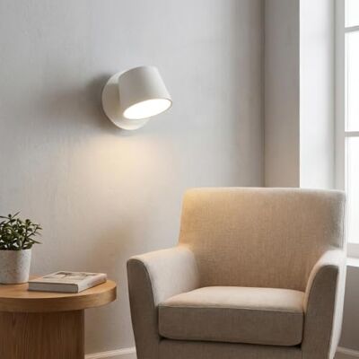 B·LED BARCELONA LED BARCELONA LED KOP LED Wandleuchte 6W Weiß Schwenkbar 2700K B·LED BARCELONA LED BARCELONA LED KOP LED Wandleuchte 6W Weiß Schwenkbar 2700K