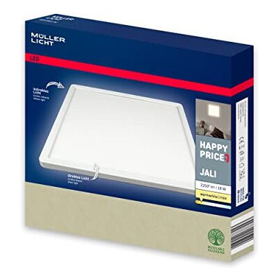 Müller-Licht LED Panel - Quadrat, 18W, Warmweiß, 29x29cm Müller-Licht LED Panel - Quadrat, 18W, Warmweiß, 29x29cm