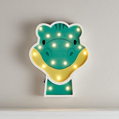 Lights4fun LED Wandleuchte Dino mit Timer batteriebetrieben Innenbereich Kinderzimmerdeko Lights4fun LED Wandleuchte Dino mit Timer batteriebetrieben Innenbereich Kinderzimmerdeko