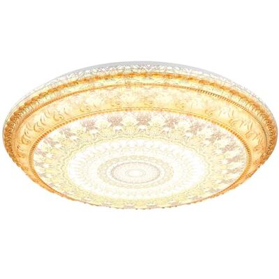 GLOBO LED Deckenlampe Antik bunt Wohnzimmerlampe Tageslichtleuchte Deckenleuchte Antik Küchenlampe, CCT Memoryfunktion, 18W warm-kaltwieß, DxH 39x8,5 cm GLOBO LED Deckenlampe Antik bunt Wohnzimmerlampe Tageslichtleuchte Deckenleuchte Antik Küchenlampe, CCT Memoryfunktion, 18W warm-kaltwieß, DxH 39x8,5 cm