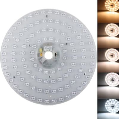 ChiliTec LED Umrüstmodul 30cm 230V CCT Lichtfarbe einstellbar Umrüstsatz Umbausatz für Deckenleuchte Platine mit Magnethalter warmweiß 3000K neutralweiß 4000k kaltweiß 6000k ChiliTec LED Umrüstmodul 30cm 230V CCT Lichtfarbe einstellbar Umrüstsatz Umbausatz für Deckenleuchte Platine mit Magnethalter warmweiß 3000K neutralweiß 4000k kaltweiß 6000k