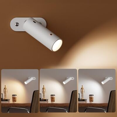 EMKE Schreibtischlampe LED Tischlampe Dimmbar, 5-in-1 Magnetisches Licht 360° Verstellbar, Nachttischlampe 3 Helligkeitsstufen, Tischleuchte Leselicht Schreibtisch Lampe für Kinder, Weiß EMKE Schreibtischlampe LED Tischlampe Dimmbar, 5-in-1 Magnetisches Licht 360° Verstellbar, Nachttischlampe 3 Helligkeitsstufen, Tischleuchte Leselicht Schreibtisch Lampe für Kinder, Weiß