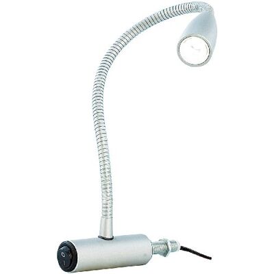 Lunartec LED Leselampe Bett: Ultrahelle LED-Lampe mit Metall-Schwanenhals für Bettbefestigung (Leselampe Bett Schwanenhals, Lampe, Wand) Lunartec LED Leselampe Bett: Ultrahelle LED-Lampe mit Metall-Schwanenhals für Bettbefestigung (Leselampe Bett Schwanenhals, Lampe, Wand)