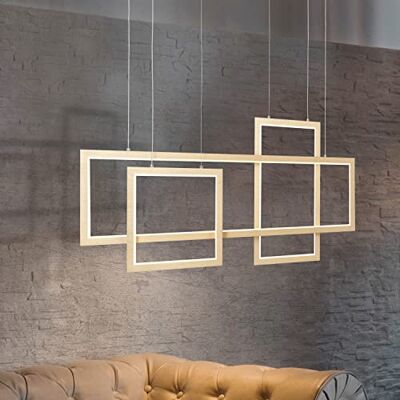 Brilliant Hängelampeim im Glamour Stil höhenverstellbare Pendelleuchte dimmbar über Wandschalter 3 Stufen mit kürzbaren Kabel aus Metall/Kunststoff, in aluminium/gold 1,24m Höhe & 80cm Breite Brilliant Hängelampeim im Glamour Stil höhenverstellbare Pendelleuchte dimmbar über Wandschalter 3 Stufen mit kürzbaren Kabel aus Metall/Kunststoff, in aluminium/gold 1,24m Höhe & 80cm Breite
