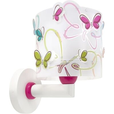Dalber Kinder Wandlampe Butterfly Schmetterlinge 62148 Dalber Kinder Wandlampe Butterfly Schmetterlinge 62148