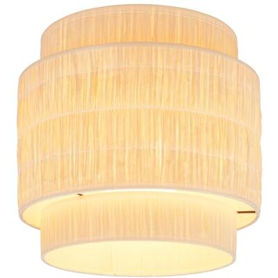 Briloner Natürliche Boho-Deckenleuchte - Papper, E27, Ø30cm Briloner Natürliche Boho-Deckenleuchte - Papper, E27, Ø30cm