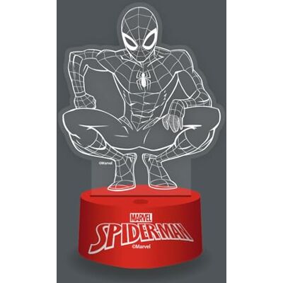 WONDEE Marvel Spiderman Lampe Zauber 3D mit Fernbedienung und 16 Farben, Spider Man Nachtlicht Kinder und Baby Dekoration Spiderman Sachen/Geschenke fur Jungen (USB-C Kabel inklusive) WONDEE Marvel Spiderman Lampe Zauber 3D mit Fernbedienung und 16 Farben, Spider Man Nachtlicht Kinder und Baby Dekoration Spiderman Sachen/Geschenke fur Jungen (USB-C Kabel inklusive)