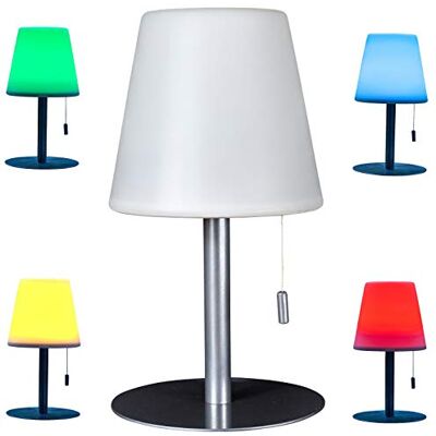 Northpoint Aufladbare LED Tischlampe mit Kerzenähnlichem Flackereffekt 4400mAh Akku 30 Stunden Laufzeit Tischleuchte 30cm Warmweiß Dimmbar Wasserfest Northpoint Aufladbare LED Tischlampe mit Kerzenähnlichem Flackereffekt 4400mAh Akku 30 Stunden Laufzeit Tischleuchte 30cm Warmweiß Dimmbar Wasserfest