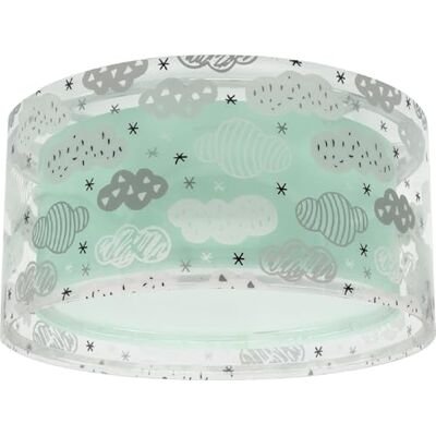 Dalber Kinder Deckenlampe Clouds Wolken Grün 41416HM Dalber Kinder Deckenlampe Clouds Wolken Grün 41416HM