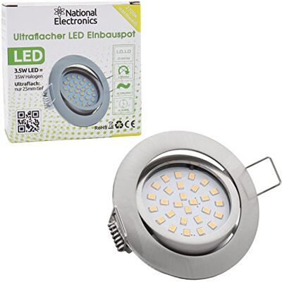 National Electronics Einbauort Linea Slim Edelstahl satiniert mit der Einbautiefe nur 25 mm National Electronics Einbauort Linea Slim Edelstahl satiniert mit der Einbautiefe nur 25 mm