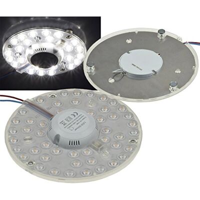 ChiliTec LED Ring Modul mit Magnethalter 18W Ø18cm 1990 Lumen 230V Ringlampe Umbau Set für Deckenleuchten Anschlussfertig 4000k / Neutralweiß ChiliTec LED Ring Modul mit Magnethalter 18W Ø18cm 1990 Lumen 230V Ringlampe Umbau Set für Deckenleuchten Anschlussfertig 4000k / Neutralweiß