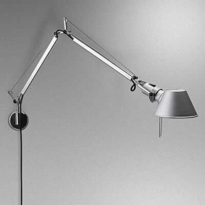 Artemide Tolomeo Mini LED Tischlampe mit Fuss, Aluminium Artemide Tolomeo Mini LED Tischlampe mit Fuss, Aluminium