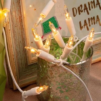 hellum 10er Lichterkette innen Stecker warmweiß, Schwibbogen, Kabel weiß Lichterkette kurz mit Stecker, beleuchtete Länge 1,35 m, Mini Pisellokerzen für Christbaumbeleuchtung, Fenster <59lm 831184 hellum 10er Lichterkette innen Stecker warmweiß, Schwibbogen, Kabel weiß Lichterkette kurz mit Stecker, beleuchtete Länge 1,35 m, Mini Pisellokerzen für Christbaumbeleuchtung, Fenster <59lm 831184