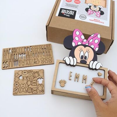 WONDEE Disney Lampe Mickey Minnie Mädchen personalisiert mit Namen und Zeichnungen personalisierbar zu Hause mit der Familie Nachtlicht, Geschenk für Neugeborene und Taufe Mädchen, Geschenk für WONDEE Disney Lampe Mickey Minnie Mädchen personalisiert mit Namen und Zeichnungen personalisierbar zu Hause mit der Familie Nachtlicht, Geschenk für Neugeborene und Taufe Mädchen, Geschenk für