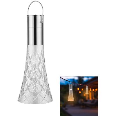 REV LED Tischleuchte stilvolle Deko Lampe mit Akku, RGB Touch Tischlampe dimmbar, 180 lm, IP54 für innen & außen, silber REV LED Tischleuchte stilvolle Deko Lampe mit Akku, RGB Touch Tischlampe dimmbar, 180 lm, IP54 für innen & außen, silber