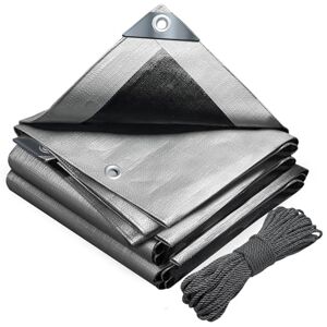 VOUNOT Wasserdichter Außenplane 3x4m - Wetterbeständig, Verstärkt, UV- & Rissfest VOUNOT Wasserdichter Außenplane 3x4m - Wetterbeständig, Verstärkt, UV- & Rissfest
