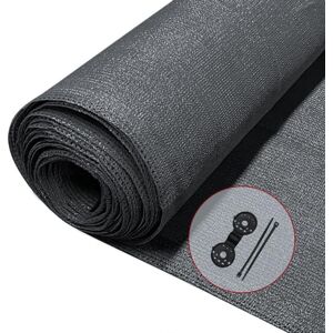 VOUNOT ® Zaunblende 1.5×10m, Sichtschutz Zaun HDPE Schattiernetz, Windschutz UV-resistent Reißfest, 75% Beschattungsgrad, mit Löcher, Spezialclipund und Kabelbinder, Anthrazit VOUNOT ® Zaunblende 1.5×10m, Sichtschutz Zaun HDPE Schattiernetz, Windschutz UV-resistent Reißfest, 75% Beschattungsgrad, mit Löcher, Spezialclipund und Kabelbinder, Anthrazit