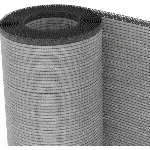 TENAX abschirmendes Gewebe Soleado Glam 1,00x50 m Grau, Schattenspendender Sichtschutz zum Abschirmen von Balkonen, Terrassen, Umzänunungen und Toren TENAX abschirmendes Gewebe Soleado Glam 1,00x50 m Grau, Schattenspendender Sichtschutz zum Abschirmen von Balkonen, Terrassen, Umzänunungen und Toren