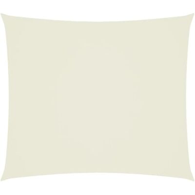 vidaXL Sonnensegel Oxford-Stoff Rechteckig 2,5x3 m Creme - Sonnensegel vidaXL Sonnensegel Oxford-Stoff Rechteckig 2,5x3 m Creme - Sonnensegel