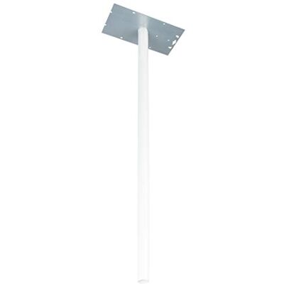 BURG-WÄCHTER Standfuß für Briefkasten, 115 cm lang, Stahl, verzinkt, weiß BURG-WÄCHTER Standfuß für Briefkasten, 115 cm lang, Stahl, verzinkt, weiß