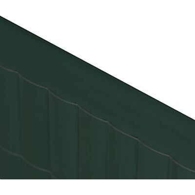 jarolift PVC Zaunschiene Abdeckprofil für Sichtschutzmatten, Abschlussleiste Abdeckung Schutzzubehör für PVC Sichtschutz, 1 m Länge, Grün jarolift PVC Zaunschiene Abdeckprofil für Sichtschutzmatten, Abschlussleiste Abdeckung Schutzzubehör für PVC Sichtschutz, 1 m Länge, Grün