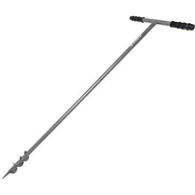 KADAX Erdlochbohrer für Einpflanzen von Bäumen, T-förmiger Handerdbohrer für Gartenarbeit, Gartenbohrer für Zaunpfosten, Pflanzbohrer mit Handgriff (Ø 50 mm) KADAX Erdlochbohrer für Einpflanzen von Bäumen, T-förmiger Handerdbohrer für Gartenarbeit, Gartenbohrer für Zaunpfosten, Pflanzbohrer mit Handgriff (Ø 50 mm)