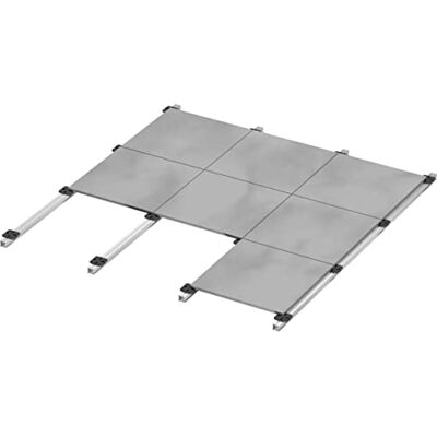 Gartenwelt Riegelsberger Alu Montagesystem 6,25 m² Plattengröße 60x60 cm Terrassenfläche 2,5×2,5 m Komplett-Set für Keramik-, Stein- & Betonplatten Aufbauhöhe 27,5 mm Gartenwelt Riegelsberger Alu Montagesystem 6,25 m² Plattengröße 60x60 cm Terrassenfläche 2,5×2,5 m Komplett-Set für Keramik-, Stein- & Betonplatten Aufbauhöhe 27,5 mm