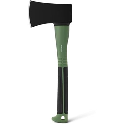 Amazon Spaltaxt zum Hacken von Holz, 15 × 5.5 × 1.1 inches (L × B × H), Olivgrün, schwarz, 1er-Pack Amazon Spaltaxt zum Hacken von Holz, 15 × 5.5 × 1.1 inches (L × B × H), Olivgrün, schwarz, 1er-Pack