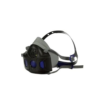 3M Secure Click Halbmaske mit Sprechmembran HF-803SD, Gr. L, dunkelgrau 3M Secure Click Halbmaske mit Sprechmembran HF-803SD, Gr. L, dunkelgrau