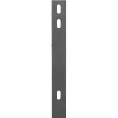 Alberts 974954 Flacheisen zur Befestigung von Doppelstab-Gittermatten an Zaunpfosten anthrazit kunststoffbeschichtet RAL 7016 2460 x 40 mm Alberts 974954 Flacheisen zur Befestigung von Doppelstab-Gittermatten an Zaunpfosten anthrazit kunststoffbeschichtet RAL 7016 2460 x 40 mm