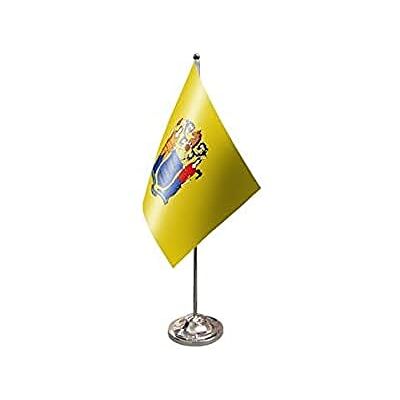 AZ FLAG Prestige Tischflagge New Jersey 22x15 cm Metall Bundesstaat New Jersey Tischfahne 15 x 22 Cm Flaggen AZ FLAG Prestige Tischflagge New Jersey 22x15 cm Metall Bundesstaat New Jersey Tischfahne 15 x 22 Cm Flaggen
