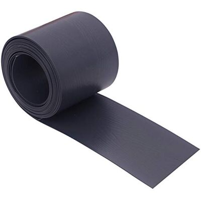 Videx Sichtschutzstreifen für Doppelstabmatten, PVC Holzmaserung, H: 9,5 x L: 250 cm, 2 Stück, anthrazit Videx Sichtschutzstreifen für Doppelstabmatten, PVC Holzmaserung, H: 9,5 x L: 250 cm, 2 Stück, anthrazit