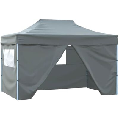 vidaXL Faltzelt 3x4,5m Anthrazit - Zelt vidaXL Faltzelt 3x4,5m Anthrazit - Zelt